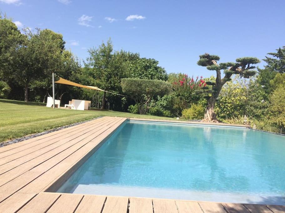 Bastide Languedocienne De Standing - Pezenas Le Clos De L'Amandier Dış mekan fotoğraf